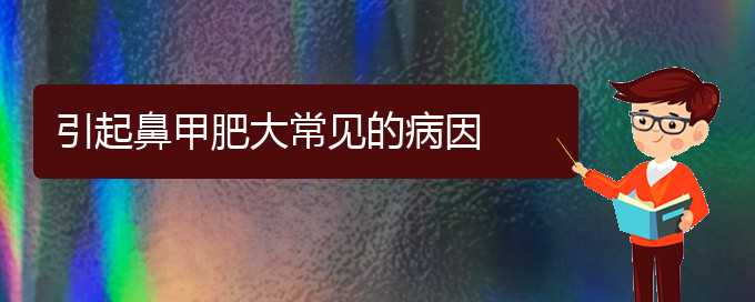 (貴陽(yáng)治療鼻甲肥大的?？漆t(yī)院)引起鼻甲肥大常見(jiàn)的病因(圖1)