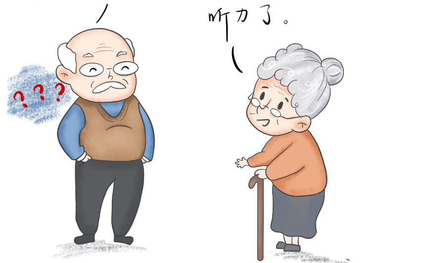 老人總是聽(tīng)不清，是怎么回事？什么是老年性耳聾？(圖1)